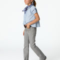 DOUBLE COLLAR SHIRT BLUE STRIPE