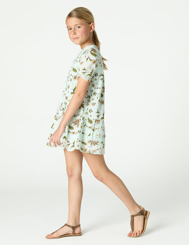 INDIAN SWIPE PRINT DRESS