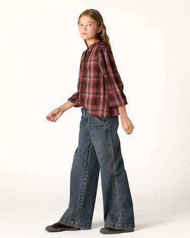CHECKERED EMBROIDERED SHIRT MORA