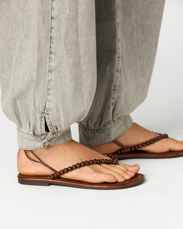 LIGHT GRAY HAREM PANTS