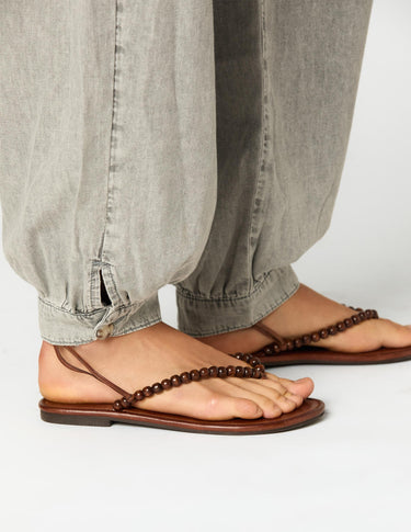 LIGHT GRAY HAREM PANTS