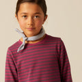 BLUE STRIPED DRESS