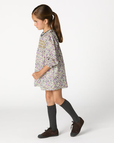VESTIDO NIDO MANGA LARGA BLOSSOM PLUM