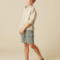 FRENCH STRIPES GREY SHIRT