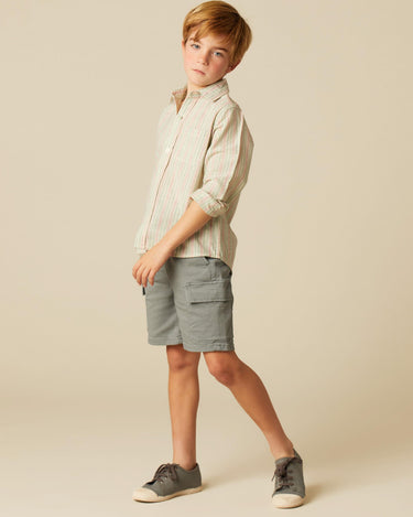 FRENCH STRIPES GREY SHIRT