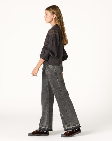 ANTHRACITE CREW NECK NIDOS SHIRT