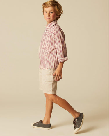 MULBERRY FRENCH STRIPES SHIRT