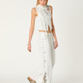 EMBROIDERED LINEN SHIRT