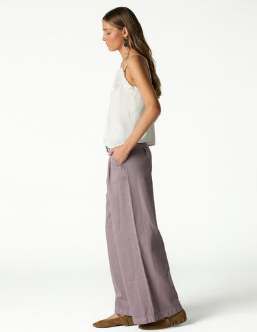 OVERCAST PLEATED TROUSERS