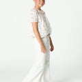 PANTALON DENIM BOLSILLOS BLANCO