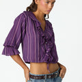 MULBERRY STRIPED SHIRT