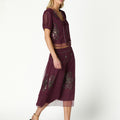 BETTERSWEET EMBROIDERED TULLE SKIRT