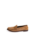 SUEDE LOAFER WITH STUDS