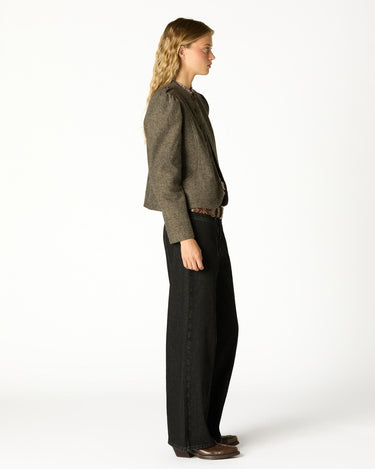 BLAZER MAO ESPIGA GRIS