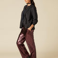 SHINY BERRY PANTS