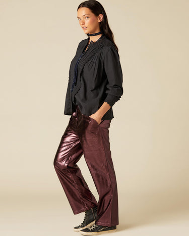 SHINY BERRY PANTS