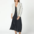 ECRU STRIPED BLAZER