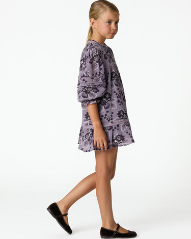 OVERCAST VINTAGE PRINT DRESS