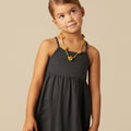 VESTIDO ALGODÓN ANTRACITA