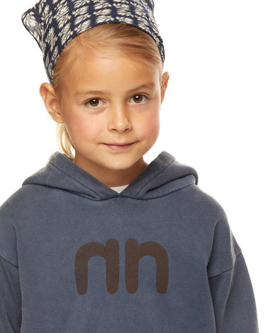 SUDADERA AZUL NN CAPUCHA
