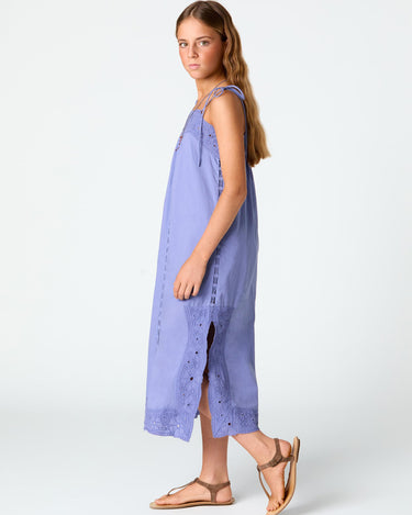 VESTIDO BRODERIE LILA
