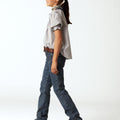 FLARED DENIM JEANS
