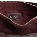 BOLSO PLEATS GRANATE