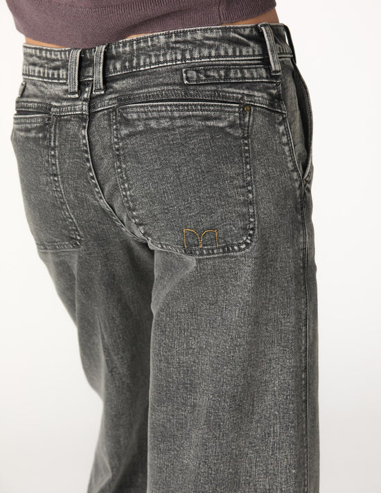 PANTALÓN "NN" BORDADO GREY