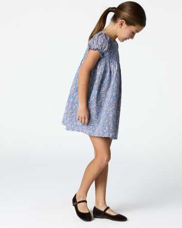 NEST DRESS BLOOM BLUE