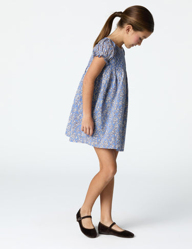 NEST DRESS BLOOM BLUE