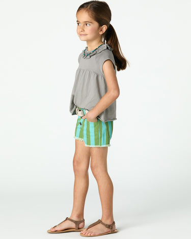 SHORT BLUE STRIPE
