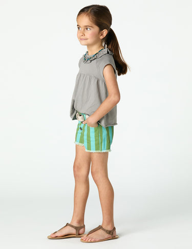 SHORT BLUE STRIPE