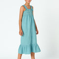 STRAPPY HONEYCOMB DRESS