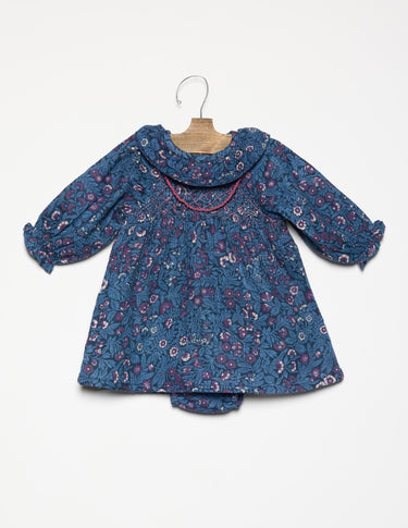 VESTIDO NIDO NIGHT GARDEN BLUE