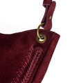 BOLSO SERRAJE ESPIGA BURGUNDY