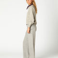 LIGHT GREY CREW NECK SWEATER