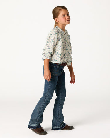 CAMISA BRIGHT FLOWERS BLUE