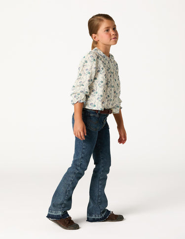 CAMISA BRIGHT FLOWERS BLUE