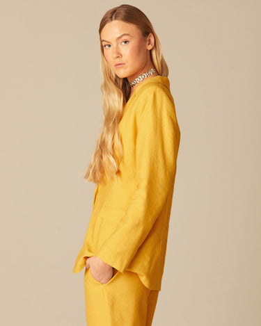 YELLOW BLAZER