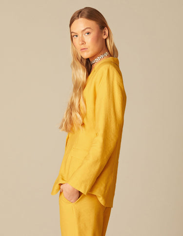 YELLOW BLAZER