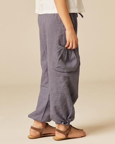 BLUE POCKET TROUSERS