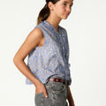 TOP BLOOM BLUE