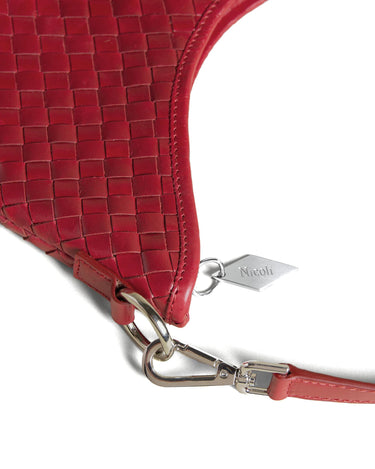 MINI BRAIDED CHERRY BAG