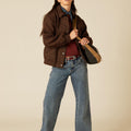 TWEED BOMBER JACKET