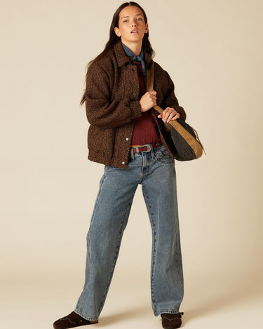 TWEED BOMBER JACKET
