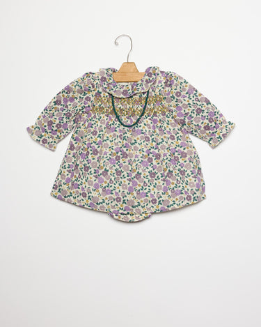 VESTIDO NIDO MANGA LARGA BLOSSOM PLUM