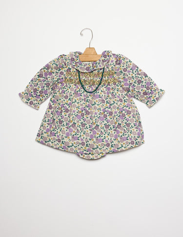 VESTIDO NIDO MANGA LARGA BLOSSOM PLUM