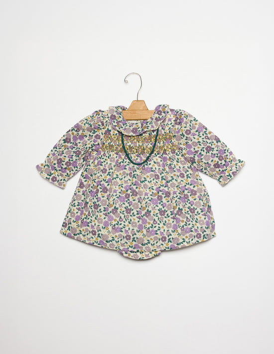 VESTIDO NIDO MANGA LARGA BLOSSOM PLUM