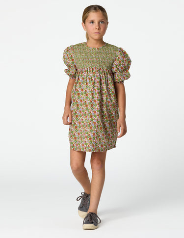 DITSY PRINT PINK DRESS