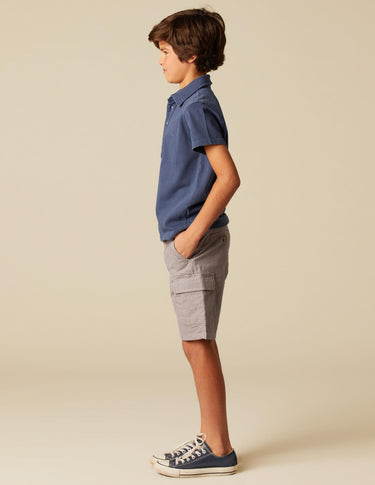 RY BLUE CARGO SHORTS